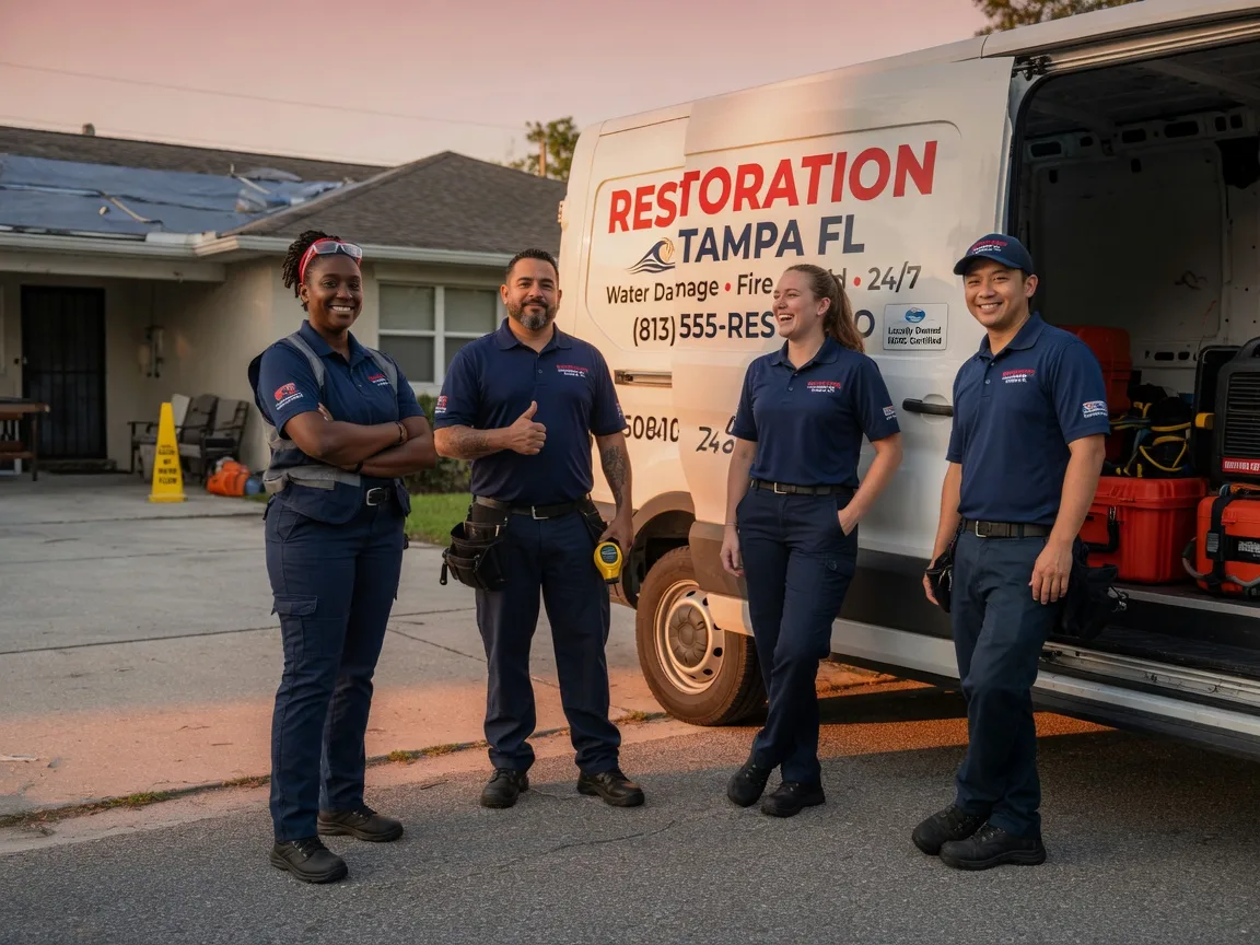 Water Damage Restoration company in Bushton, KS