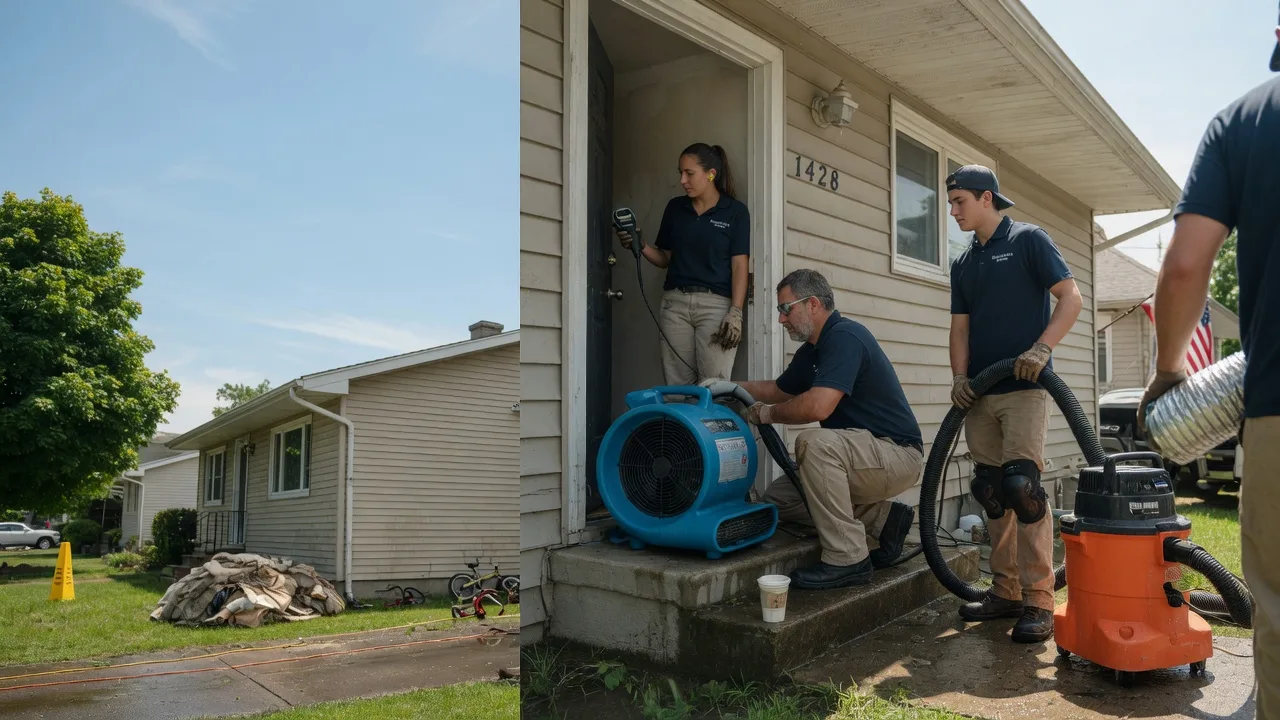 Water Damage Restoration in Bushton, KS near me